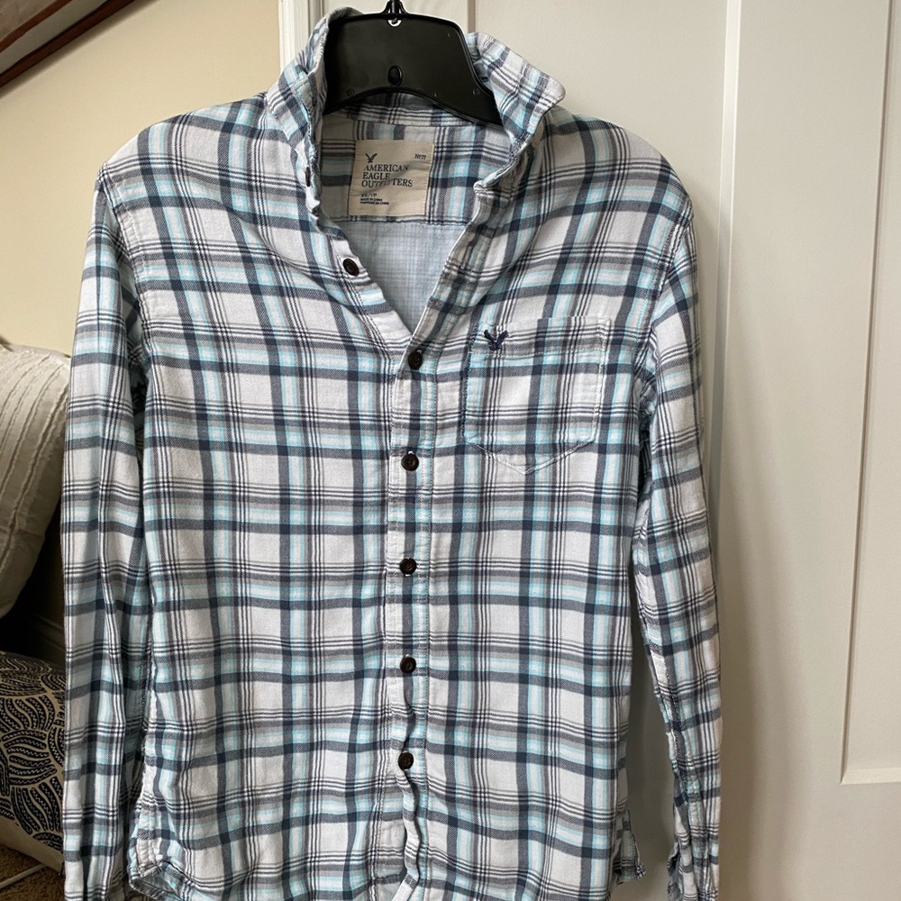 American Eagle Flannel Button Up